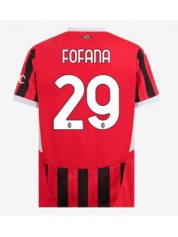 AC Milan Youssouf Fofana #29 Heimtrikot 2024-25 Kurzarm